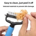 thumbnail image 5 of Deshedding Brush Undercoat Rake for Dogs & Cats, Extra-Wide Dog Grooming Brush & Deshedder Comb for Long Hair Practical Functional, 5 of 7