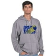 thumbnail image 5 of Basketball Drain Three Pointers Zip Hoodie Sweatshirt Men Brisco Brands S, 5 of 6