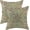 Boho-green-b, variant on Chinoiserie Pillow Covers 18x18 Set of 2 Vintage Brown Floral Throw Pillow Covers Outdoor Decoration Boho Brown Flower Pillowcase Farmhouse Decorative Linen Cushion Case for Home Sofa
