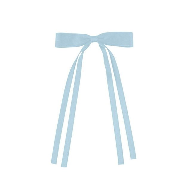 Hearth & Gear 2 Pcs Pinces à Cheveux pour Femmes avec Ruban à Franges Nœud Papillon Pinces à Cheveux pour Femmes avec Longue Queue Pinces à Cheveux Solides Accessoires pour Cheveux Longs Barrettes Pinces à Cheveux avec Nœud Barrettes à Cheveux Roses