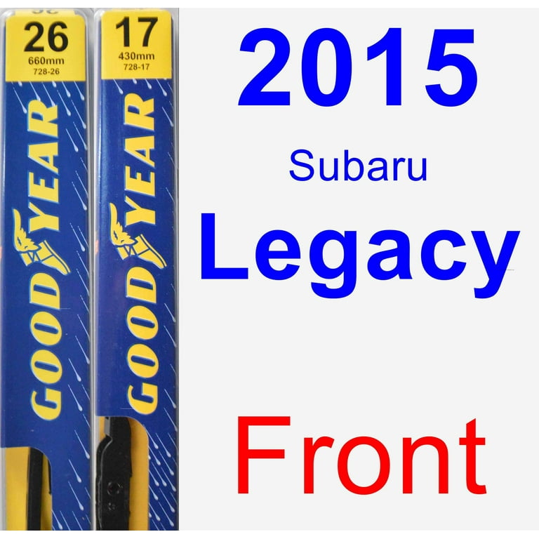 2015 subaru legacy windshield wipers deals