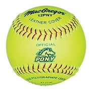 12 in. Softball in Yellow - Set of 12