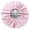 thumbnail image 2 of Double Layer Aluminum Foil Cap, Waterproof Hair Care, 12 in Elastic Band, deep Conditioning Covering, at-Home Treatment, Pink Check Print, 1 Pc, 2 of 5