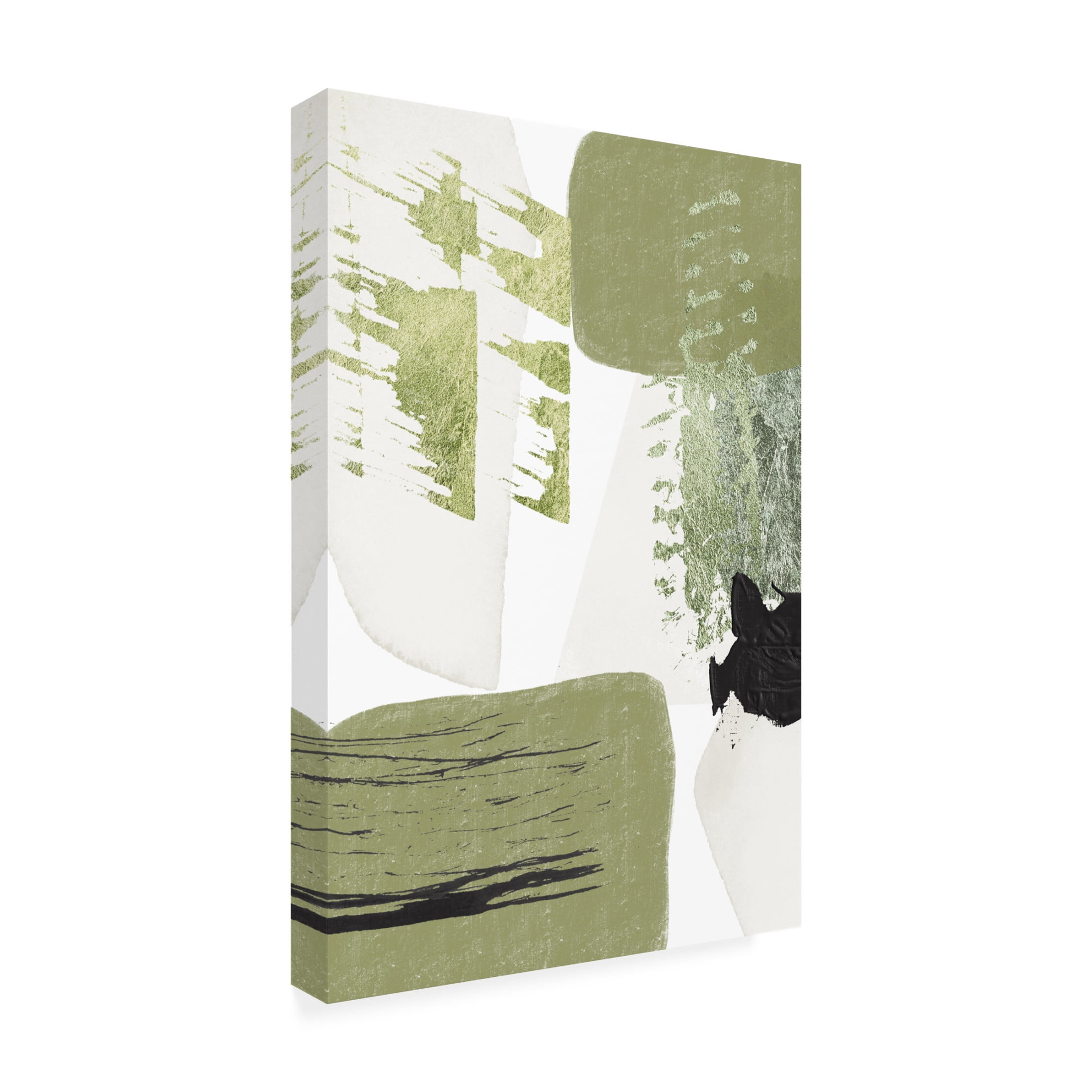 Trademark Fine Art Sally Ann Moss Green Dream 2 Canvas Wall Art