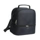 thumbnail image 2 of Bolsa de almuerzo aislada Strade Fareast Limited de dos pisos liviana reutilizable doble capa para adultos negro, 2 of 8