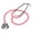 Pink, variant on Ever Ready First Aid Dual Head Stethoscope for Medical Doctors, 27" Purple