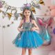 thumbnail image 1 of Vestido de niña sirena para niños + bolso + banda para el pelo vestido de actuación de Cosplay vestido hinchado, 1 of 5
