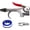4 Pcs Kit, variant on HearthHarmony 2-Way Connection Air Nozzle Blow Gun, Rubber Tip Air Nozzle with 1/4 in Standard Quick Fitting, Air Compressor Accessories Air Blower Gun for Air Inflation and Dedusting