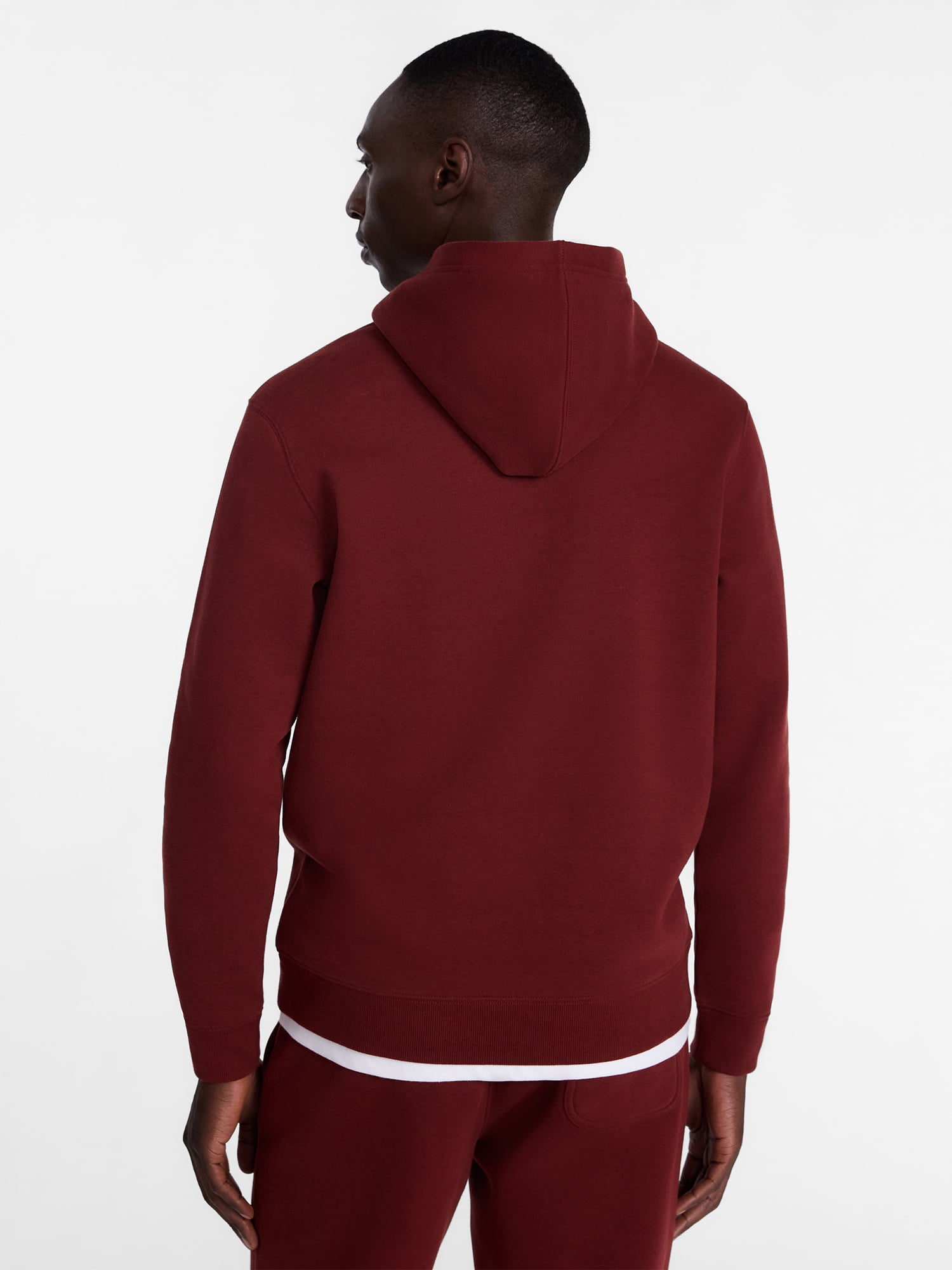 George Men's and Big Men's Fleece Hoodie Jacket, Sizes S-3XL