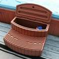 thumbnail image 3 of Good Ideas Sora Steps Lightweight Outdoor & Indoor Storage Step, Terra Cotta, 3 of 6