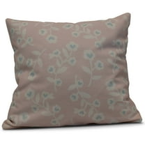Simply Daisy Valentines Floral Holiday Floral Print Outdoor Pillow