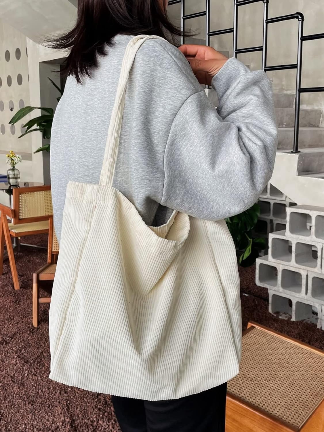 Women's Crochet Tote Bag Hollow Out Summer Shopping Bags Shoulder Handbags