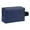 Dark Blue, variant on Dengmore Makeup Bag for Women Men Portable Cosmetic Bag with Handle Water Proof Shaving Bag Toiletry Bag PU Leather Travel Cosmetic Storage Bag Cosmetic Organizer