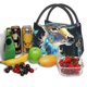 thumbnail image 3 of Fotbe Colorful Stained Glass Deer Bolsa Térmica Portátil con Estampado, Bolsa de Entrega de Alimentos Aislada, Bolsa Reutilizable de Gran Capacidad para Comidas y Supermercado, 3 of 6