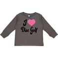 thumbnail image 3 of Inktastic I Love Disc Golf Boys or Girls Long Sleeve Toddler T-Shirt, 3 of 5