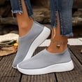 thumbnail image 2 of Pull-on Shoes Women Sock Sneakers Walking Jogging Yoga Casual Lightweight Indoor Outdoor, 2 of 9
