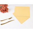 thumbnail image 6 of REGALWOVEN Placemat Set of 6 Silicone Placemats for Kitchen Dining Table Decor, Washable Table Placemats Wipeable Table Mat Yellow 15*12in, 6 of 7