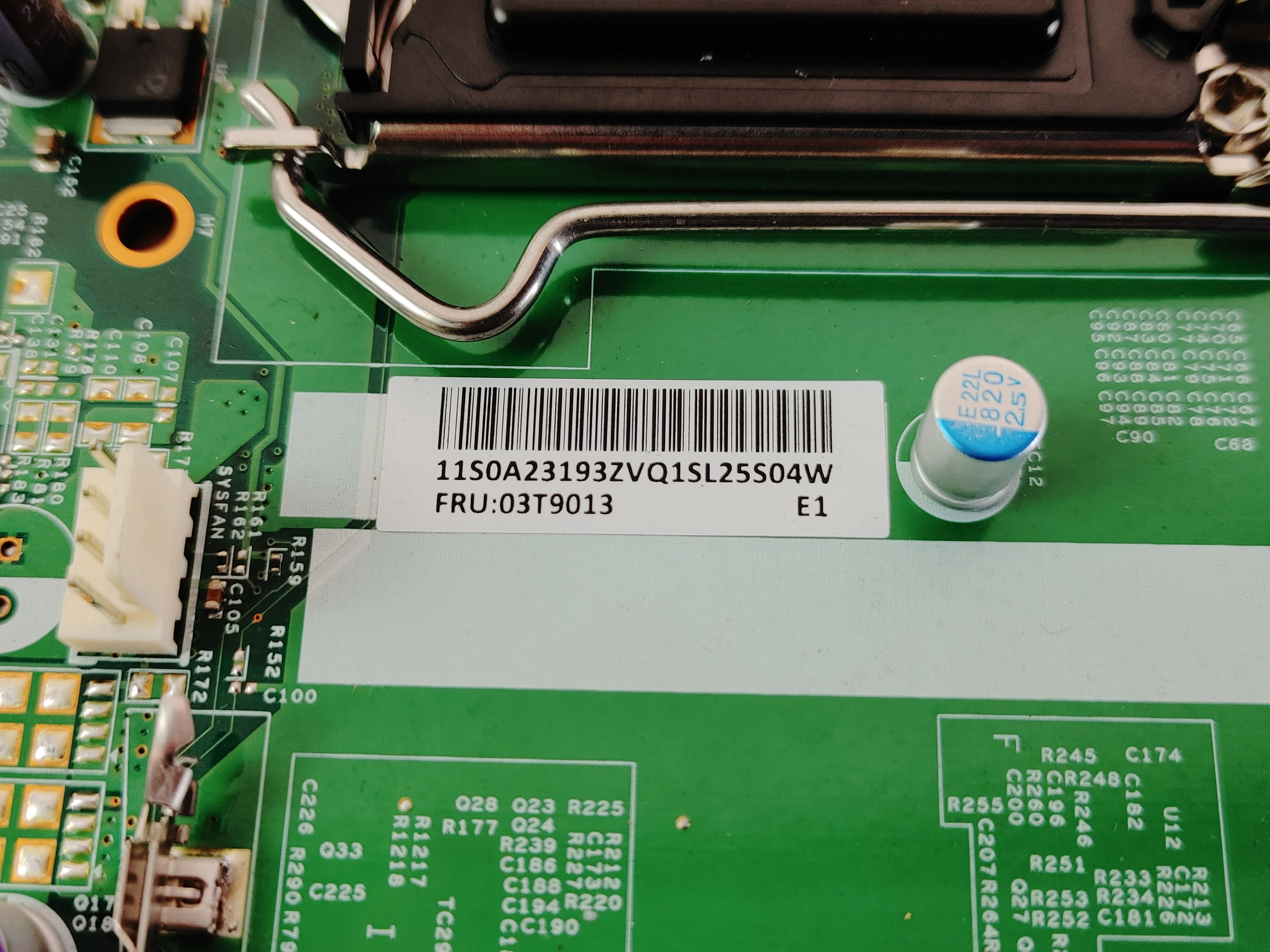 Pre-Owned Lenovo 03T9013 ThinkCentre Edge 91z LGA 1155 DDR3 Desktop Motherboard (Good)
