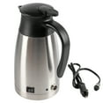 thumbnail image 1 of Hervidor de agua eléctrico portátil de acero inoxidable para coche, 12 V, 1000 ml, 1 of 14