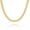 B-6mm Cuban-Gold, variant on Gold Necklace for Women, 14K Gold Plated Dainty Chain Choker Chunky Figaro Snake Mariner Cuban Link Chains, Adjustable Trendy Necklaces Handmade Jewelry