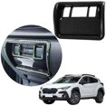 thumbnail image 3 of For Crosstrek 2023 2024 Car Head Light Lamp Adjustment Switch Cover Trim Accessories ABS Carbon Fiber, 3 of 5