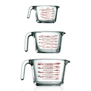 Small Measuring Cup Plastic Transparent Jug Kitchen Beaker Tool 25-500ml  W4A8