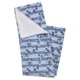 thumbnail image 5 of Set de mantas Disney Mickey Mouse con rayas azules y azul marino para bebé, 5 of 9