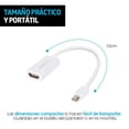 thumbnail image 2 of Adaptador HDMI y Convertidor de Mini DisplayPort Thunderbolt a HDMI 1080P y Audio Redlemon, 2 of 5