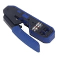thumbnail image 4 of Herramienta De Engarzado, Engarzadora Resistente Herramienta De Engarzado RJ45 Kit De Pelacables Engarzadora De Terminales De Cable para Conector De Paso Cat5 Cat5e Cat6 con 50 Conectores Registrados, 4 of 8
