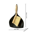 thumbnail image 3 of Dustpan And Brush Set Portable Cleaning Brush And Dustpan Combo With Handle, 3 of 9