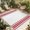 Red, variant on Indoor Outdoor Area Rugs,Farmhouse Red Stripes Washable Patio Rug Non-slip Quick Dry Camping Rugs,White Floor Carpet for Porch Deck Backyard RV Decor,4x6ft