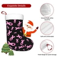 thumbnail image 5 of Fuzoiu Breast Cancer Awareness Print Christmas Stockings, Party Supplies & Kids Gifts,Big Xmas Stockings Decoration for Family Decorations Hanging Ornament for Xmas Holiday Party, 5 of 7