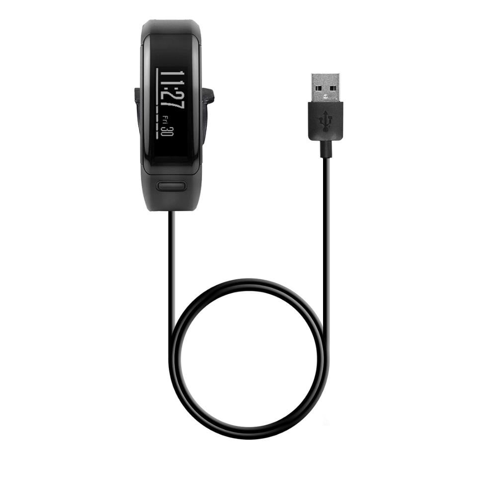 Extra USB Charging Cable Charger & Explosion-proof Film For Garmin VIvosmart HR 
