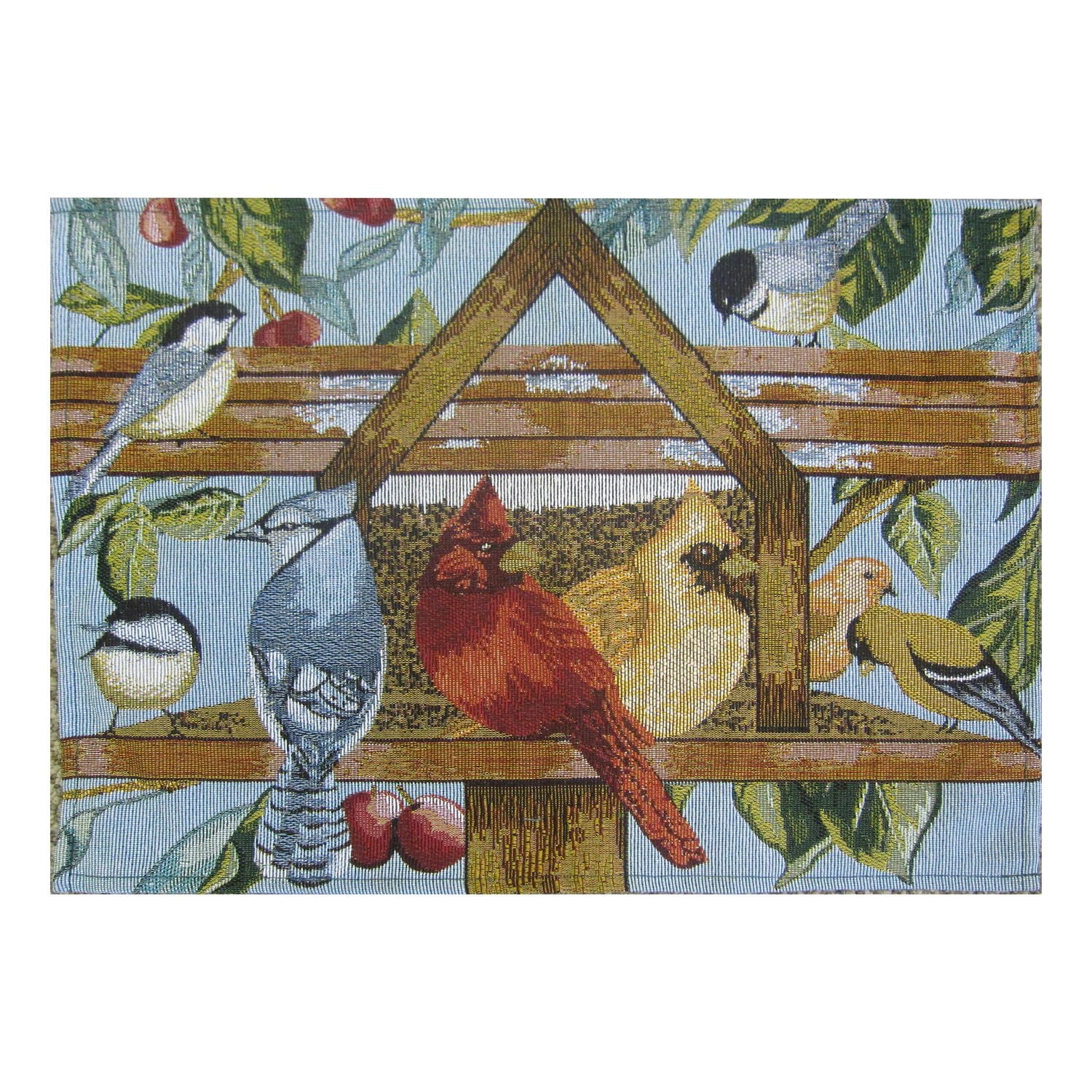 Fabstyles Bird House Placemat Runner