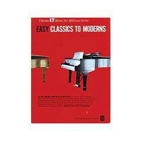 Music Sales Easy Classics To Moderns 142 Piano Pieces