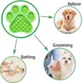 thumbnail image 4 of Dog Cat Lick Pad Peanut Butter Slow Feeder Dog Bowls Pet Dispensing Treat Mat Suctions To Wall For Bathing,grooming,and Training, 4 of 4