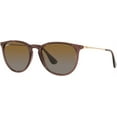 thumbnail image 4 of Ray-Ban Erika RB4171 Sunglasses - (6593T5) Transparent Dark Brown/Brown Gradient Polarized - 54mm, 4 of 7