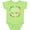 Lime Green, variant on Inktastic I Love My Brother Autism Awareness Boys or Girls Baby Bodysuit