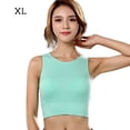 thumbnail image 1 of Chaleco deportivo Sujetador con aros Secado rápido Fitness Yoga Ropa interior para correr, Verde, XL tholdsy AP001273-14B, 1 of 7