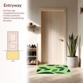 thumbnail image 3 of ODIKA 4'x6' Machine Washable Non-Slip Area Rug, Lush Meadow Inspired Abstract Geometric with Motifs High Traffic Rug, Green, 144066, 3 of 7