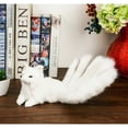 thumbnail image 4 of Cute Nine-tailed Fox Plush Doll Simulated Animal Stuffed Toy Model Decor Gift New, 4 of 8
