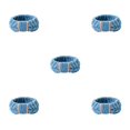 thumbnail image 3 of Bandas para El cabello Minnieouse Banda para El sudor de cara Coral Fleece Azul 5piezas, 3 of 5