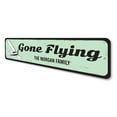 thumbnail image 4 of Flying Novelty Sign, Metal Wall Decor - 4x18 inches, 4 of 4