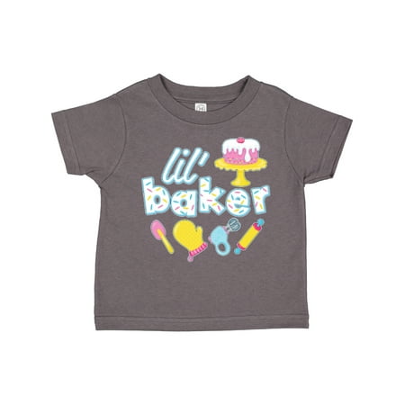 

Inktastic Lil Baker Icing and Cake Gift Toddler Boy or Toddler Girl T-Shirt