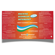 Quality Chemical Commercial Industrial Grade Machine Dishwash Detergent - A premium grade detergent for low or high temp dishwash machines 512 oz (Pack of 1)