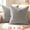 Dark Grey, variant on Unique Bargains 2Pcs Wave Textured Throw Pillow Cover Jacquard Cushion Cases Blue 18"x18"