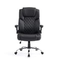 thumbnail image 2 of GENESIS Stylish Comfortable Office Desk Chair, Customer Rolling Seat, Butterfly mechanism Adjustable Height Perfect for Office, Conference Room, Reception, Waiting Area, Black, 2 of 7
