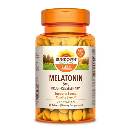 Sundown Melatonin 5mg, 90 Coated Tablets