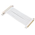 thumbnail image 4 of Câble d'Extension PCIe, Adaptateur PCIe Transmission de Signal Stable Largement Compatible Largement Utilisé pour la Carte Graphique pour Carte Son Blanc, 4 of 8