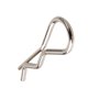 thumbnail image 3 of Universal RC Coche Control remoto Barco Clips de cuerpo de acero inoxidable Pasadores Hebilla en forma de R 1:10 100 Uds Kearding WJ3178-00, 3 of 7